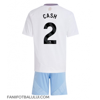 Aston Villa Matty Cash #2 Echipament de Fotbal Replică 2024-25 Copii Deplasare (+ Șorturi)